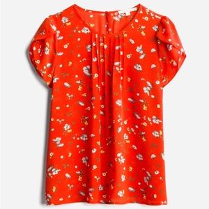 COPY - Fun2Fun Callum tulip sleeve blouse. Size M.